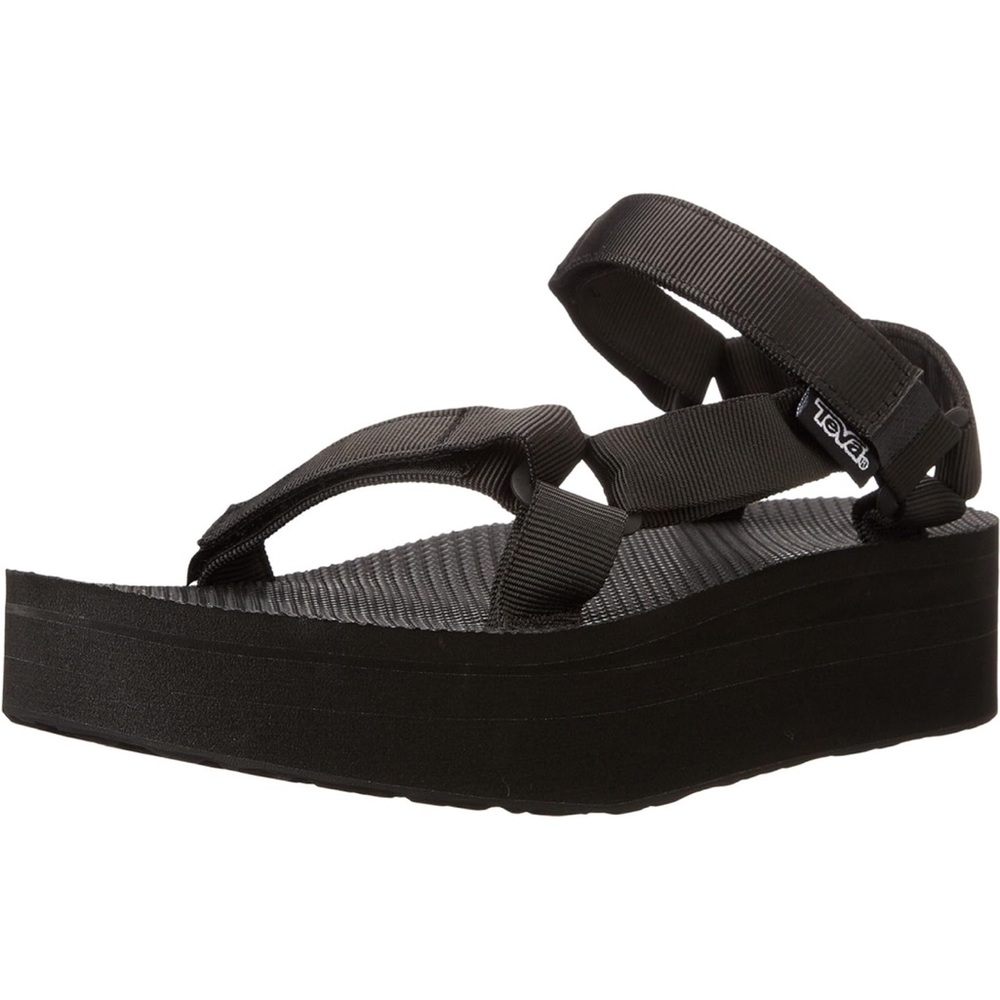 Teva Black Flatform Universal Sandal